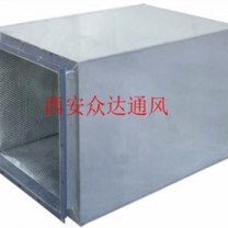 江蘇西安通風管道消音器加工